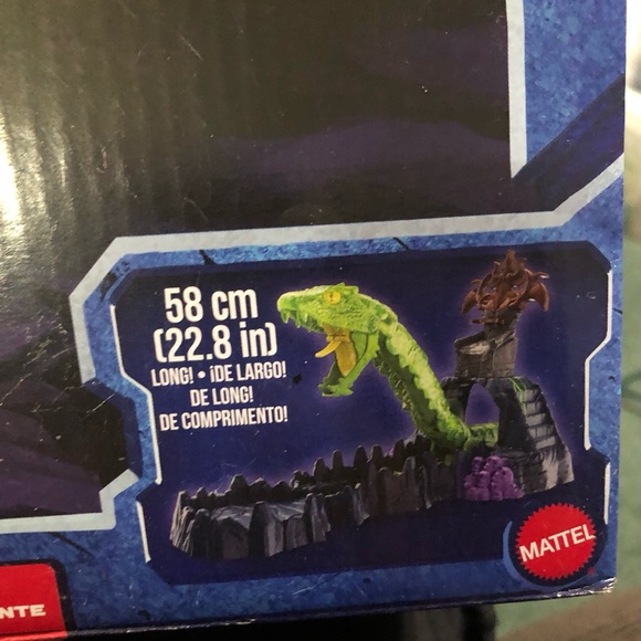 HE MAN & THE MASTERS OF THE UNIVERSE CHAOS SNAKE ATTACK PLAYSET NEW! - Picture 3 of 8